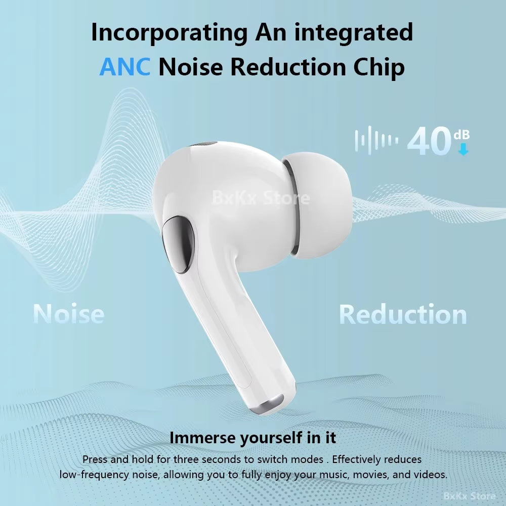 Original Air Pro Wireless Earbud Bluetooth Earphones for Xiaomi Iphone Samsung ANC Wireless Headphone Game Sport Microphone Hifi